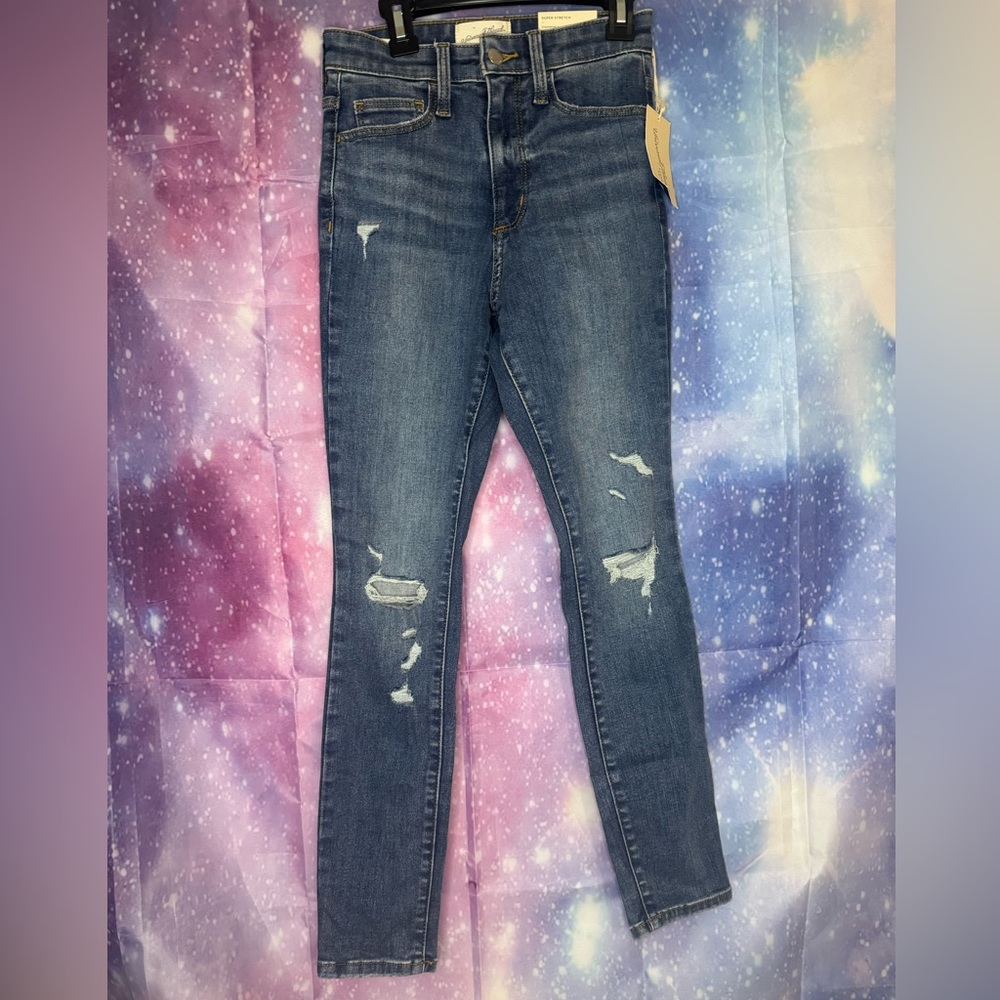 New high rise skinny short length jeans 🛍